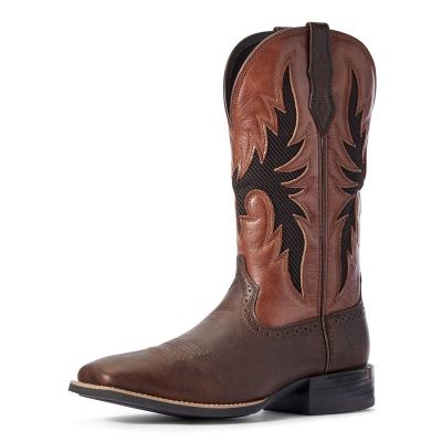 Ariat Sport Breezy VentTEK Kahverengi Western Csizma Erkek (27940-631)